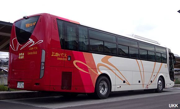 上田バス 歴代の車両】 高速車 F-081